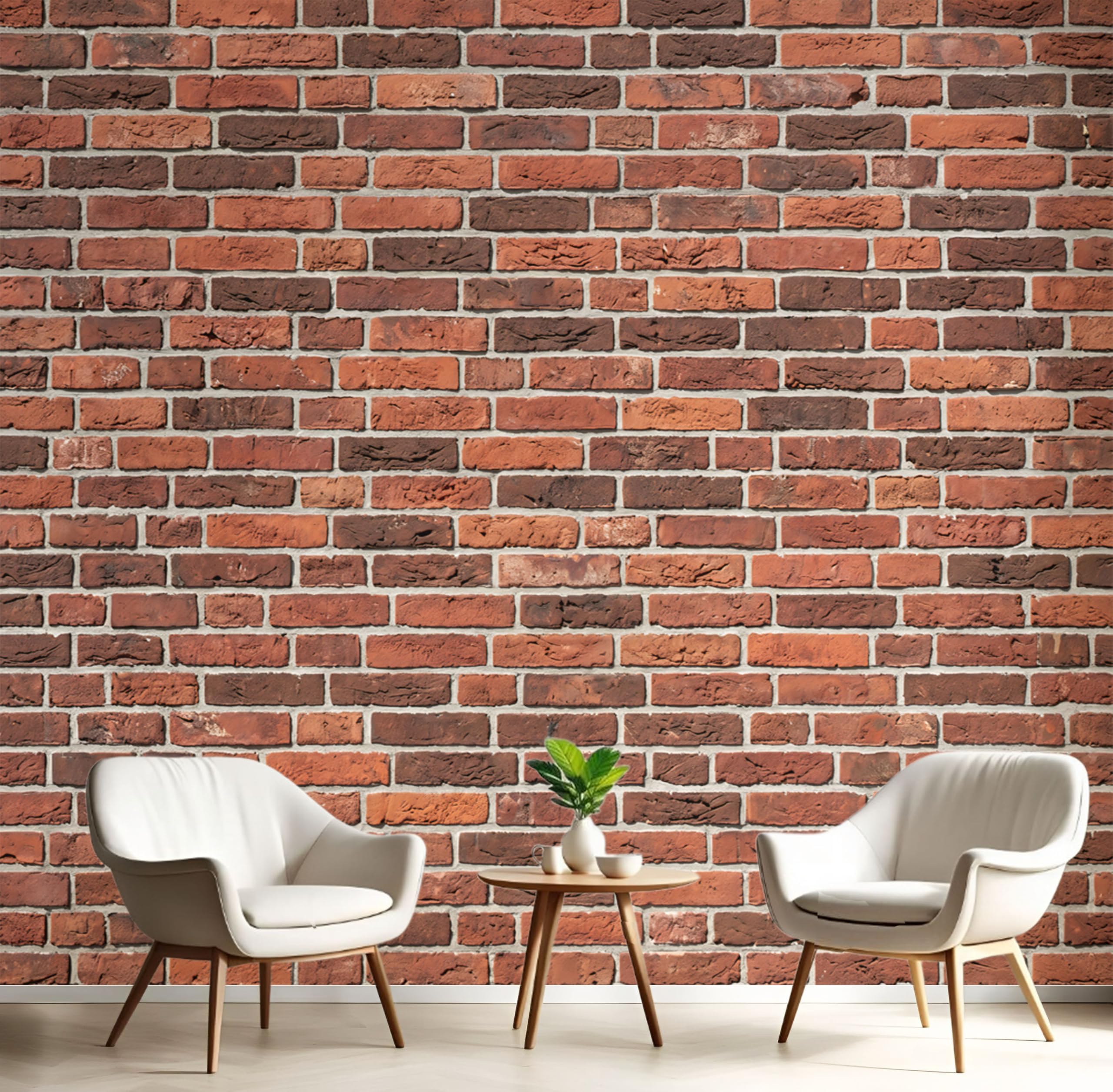 Papier peint panoramique brique 3D pour transformer votre chambre en un loft moderne