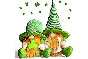 St. Patrick’s Day Gnomes for Home, Handmade St. Patrick’s Day Elf of Luck