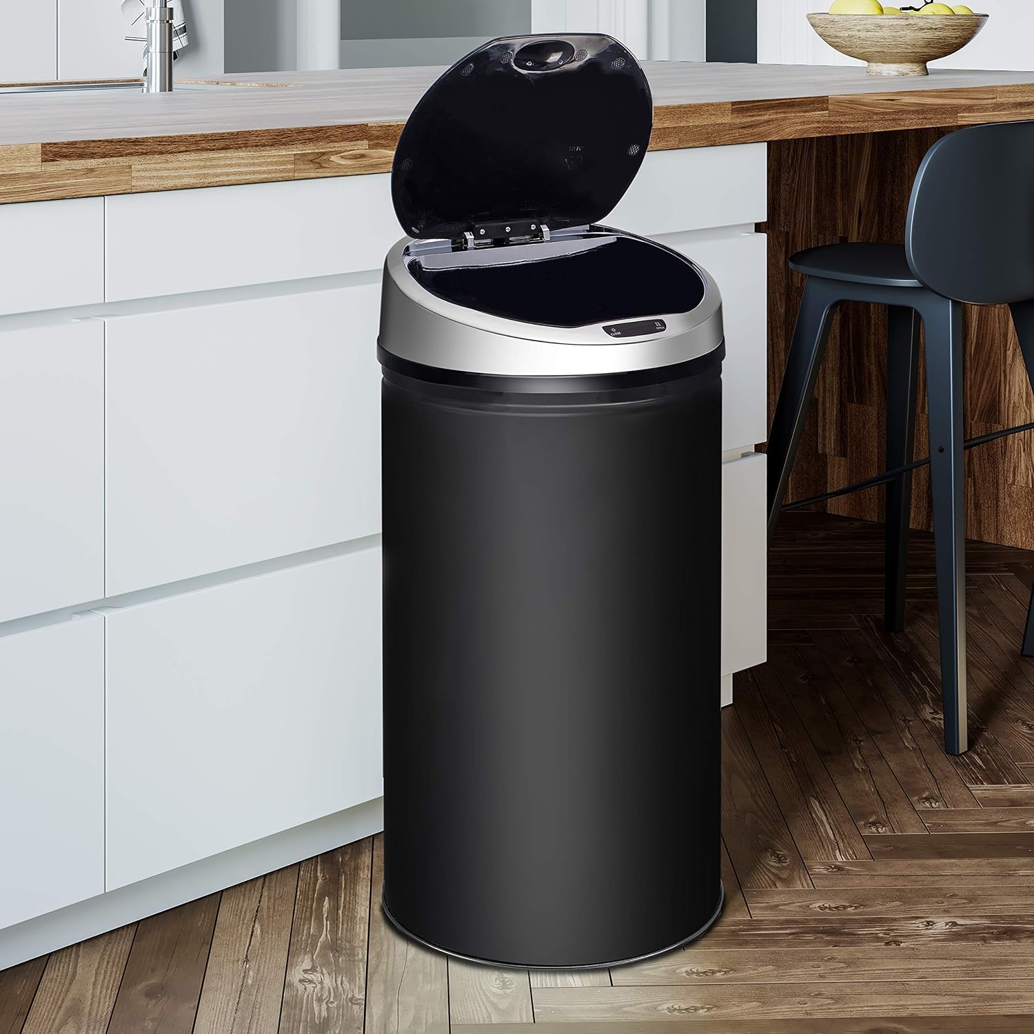 Poubelle Automatique Simplehuman 58 Litres - Acier Inoxydable - Capteur De Mouvement - Modèle ST2031