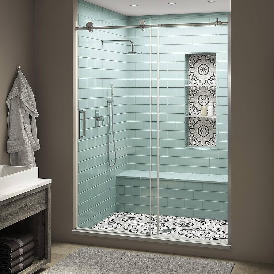 Aston SDR984EZ.UC-CH-6480-L Coraline XL Shower Door