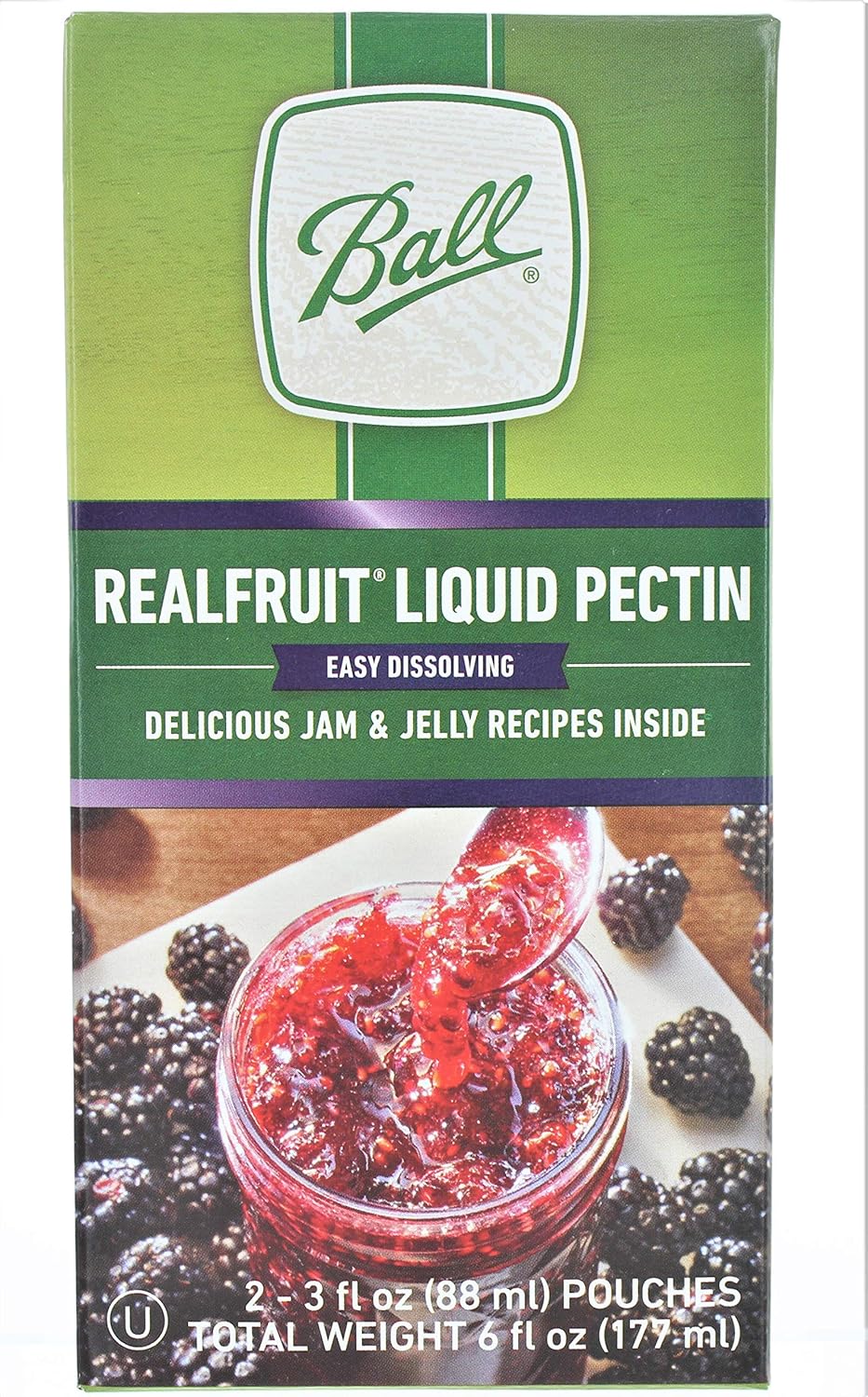 Ball RealFruit Liquid Pectin, 6Ounces (3Pack) Grocery & Gourmet Food