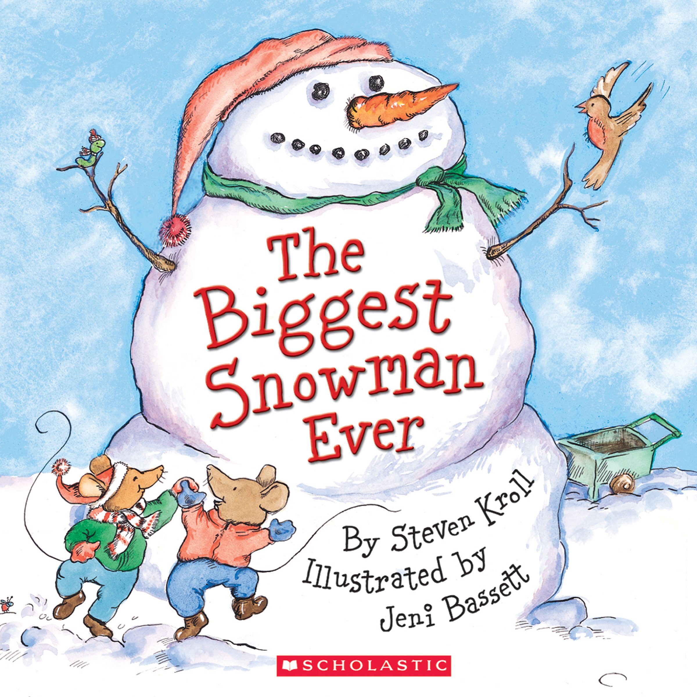 Cover art for The Biggest Snowman Ever
