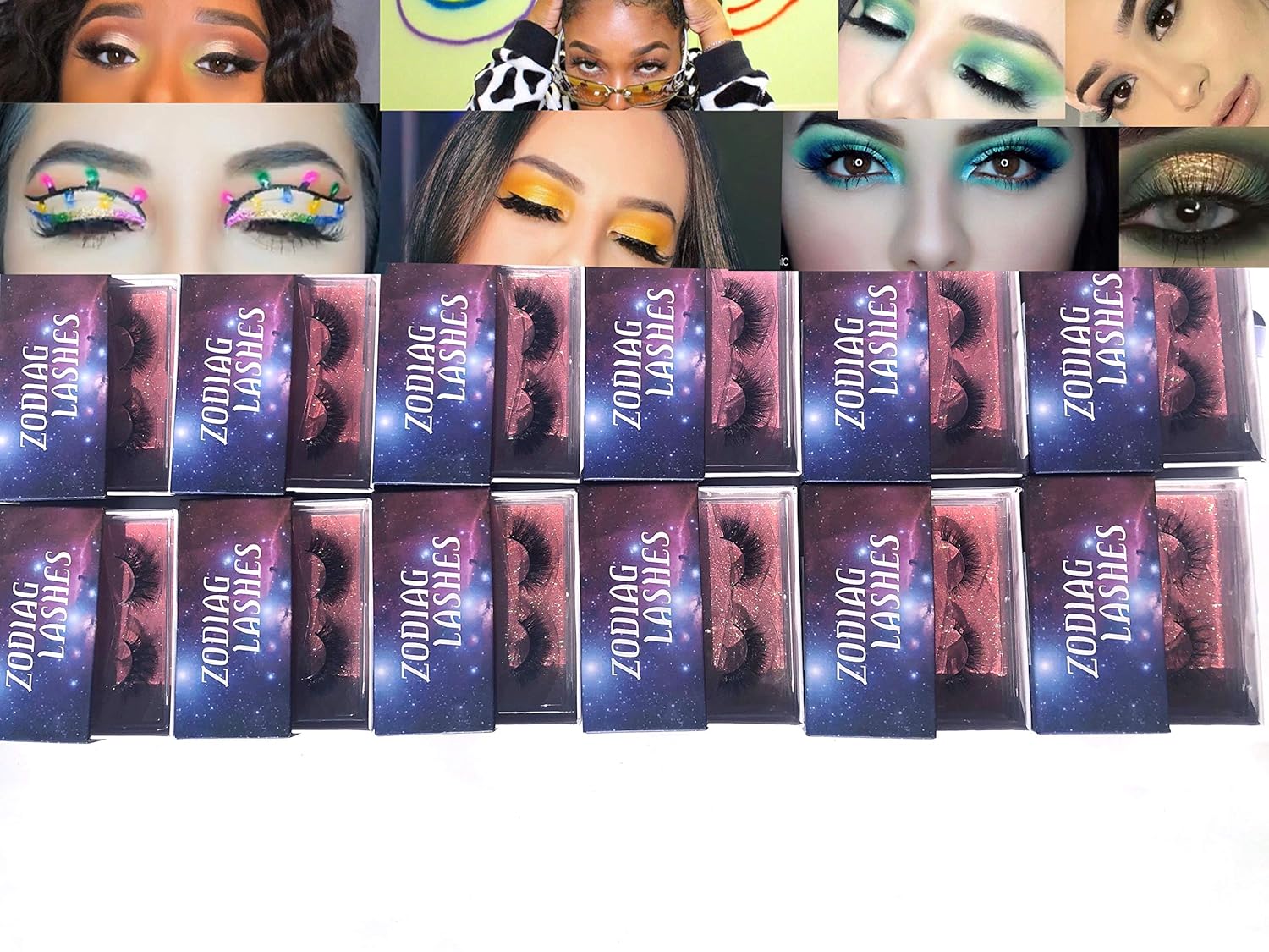 12 Pairs Zodiac Lashes set 3D Mink Lashes Natural Luxuries False Eyelashes Long Think Lashes 12 Pairs Zodiac Lashes set 3D Mink Lashes Natural Luxuries False Eyelashes Long Think Lashes