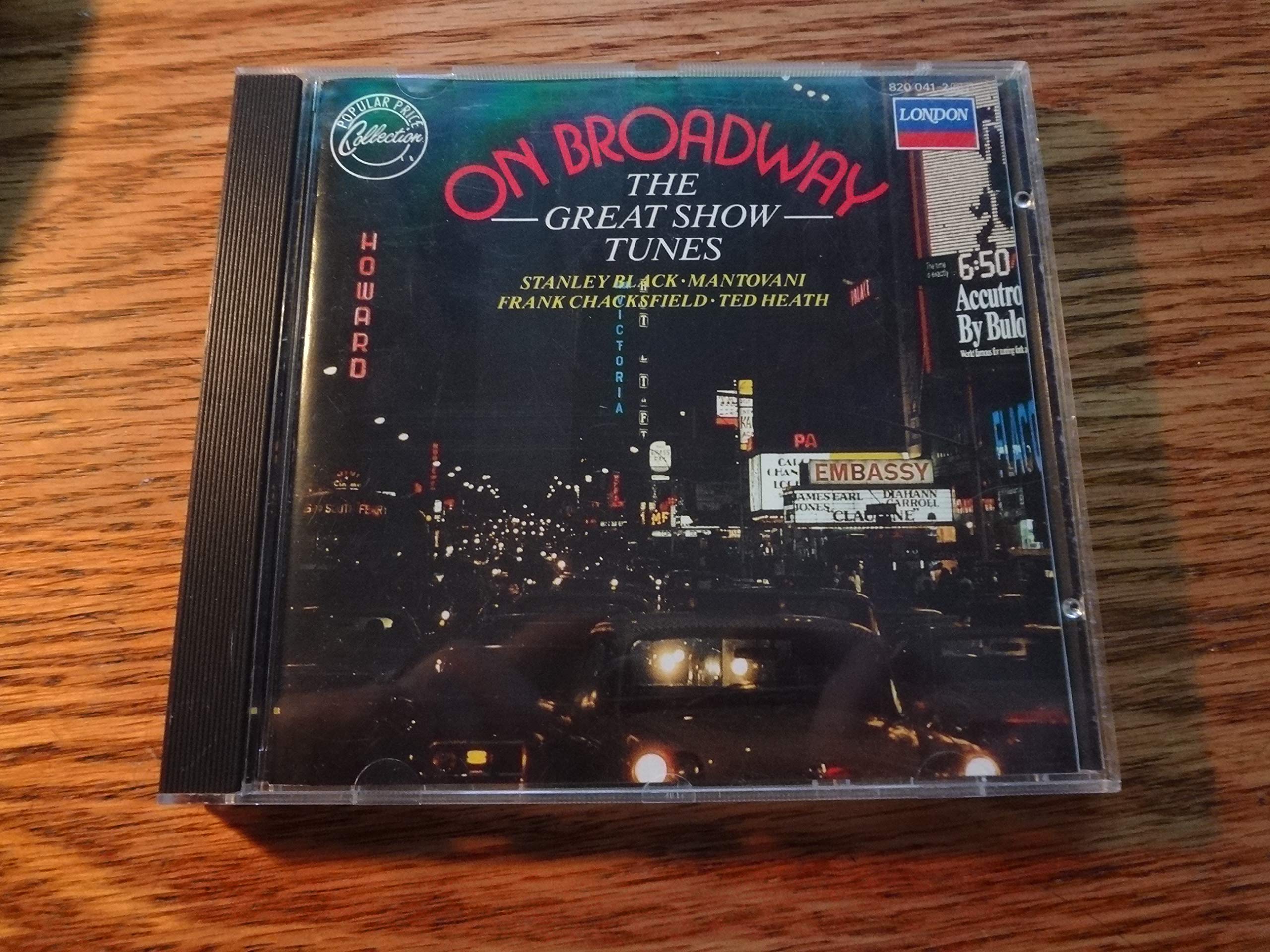 On Broadway - The Great Show Tunes [Audio CD]