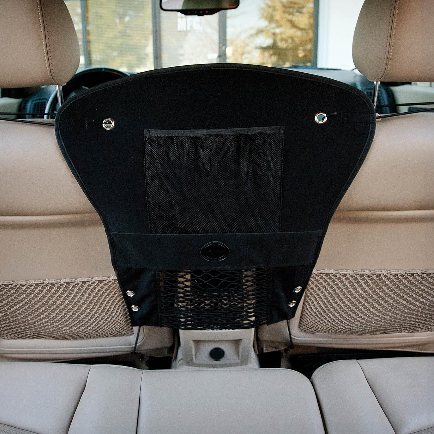 K&H Pet Products Travel Safety Barrier Black 23" x 24" : Automotive