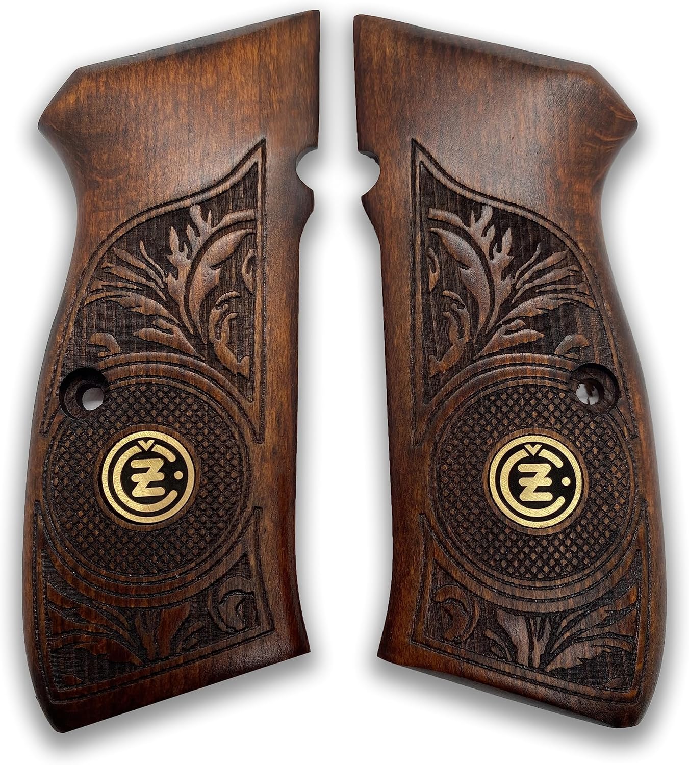 for CZ-75 Grips / CZ85 Grips / 75B CZ 75 / SP-01 75B CZ 75/85 Full Siz Handmade from Walnut Wood