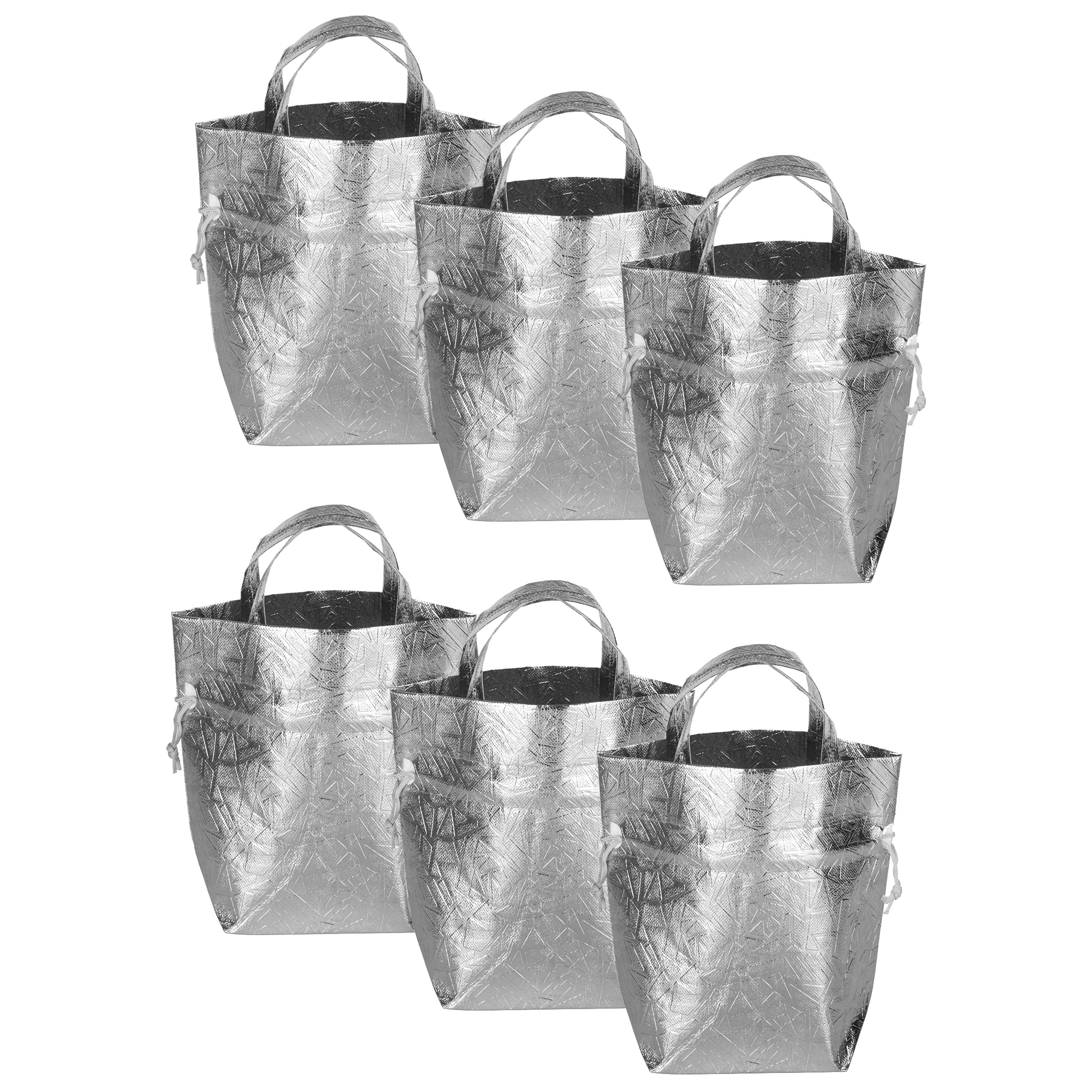 SATYAM KRAFT 6 Pcs Non Woven Fabric Paper Bag With Handle 23 * 22 cm Gift Paper bag, Carry Bags, gift bag for Birthday, Christmas Gift, Festivals, Seasons Greeting, Xmas(Golden) (B09Y8C24ZS) Amazon Price History, Amazon Price Tracker