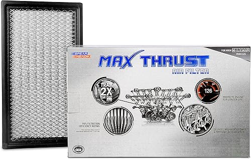 Miniatura 15 de Spearhead MAX THRUST - Filtro de aire para motor, para vehículos de bajo y alto kilometraje, aumenta la potencia y mejora la aceleración