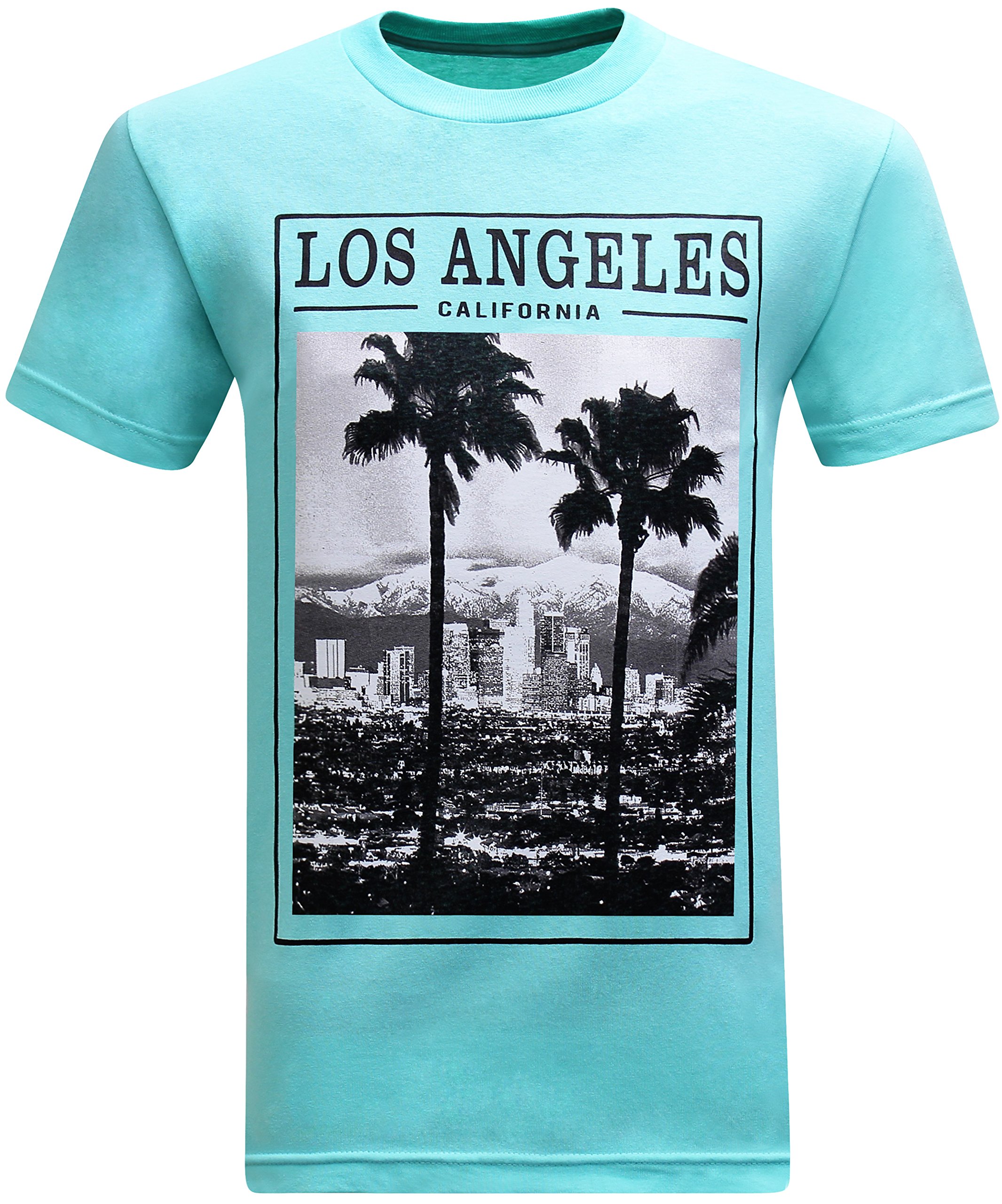 California Republic Los Angeles Twin Palms Men's T-Shirt