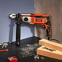 Vista 2 de BLACK+DECKER KR911K-QS - Taladro martillo de 2 velocidades de 910W con estuche