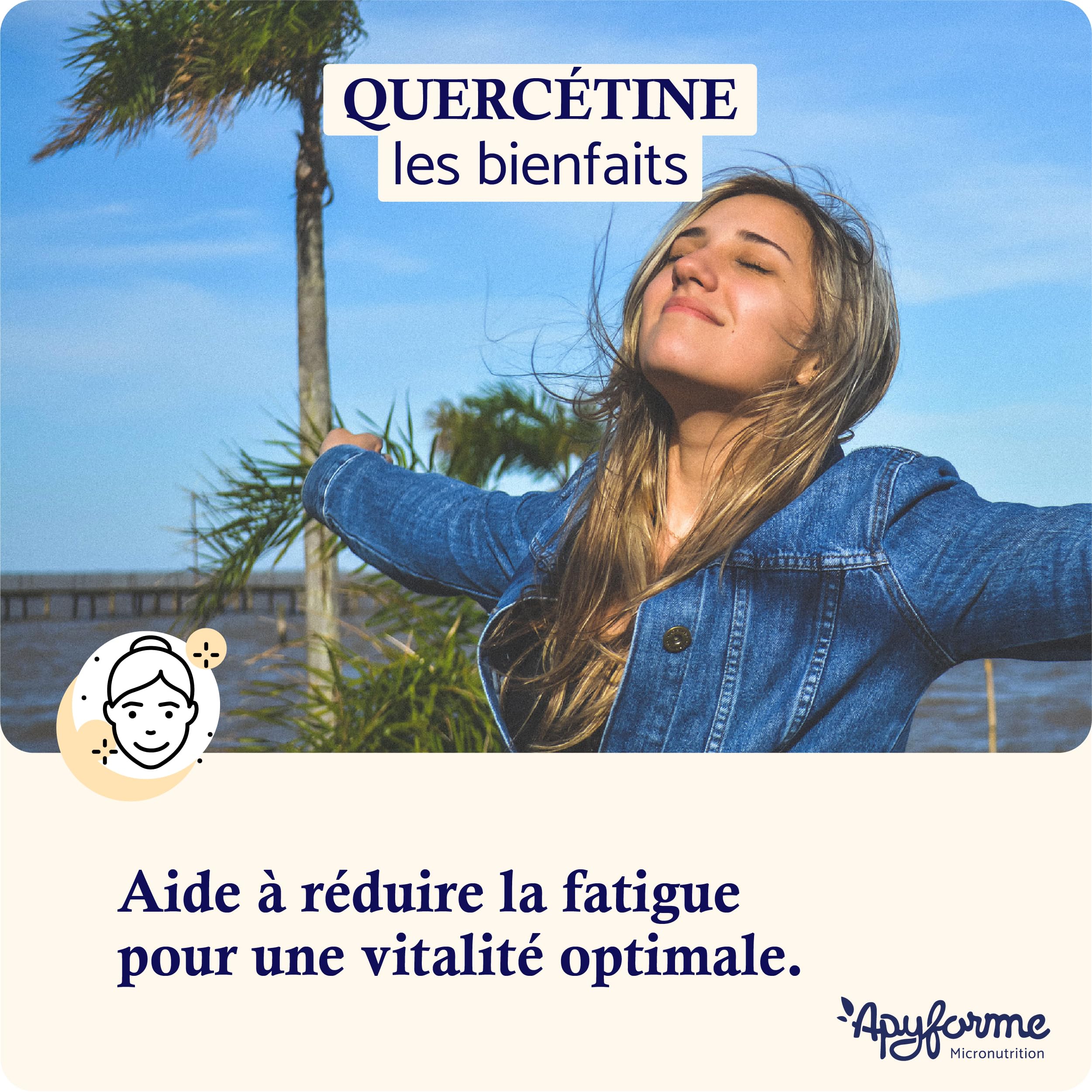 Apyforme - Quercetine Vitamine C et Bromelaïne - 90 Gélules - Fabriqué en France