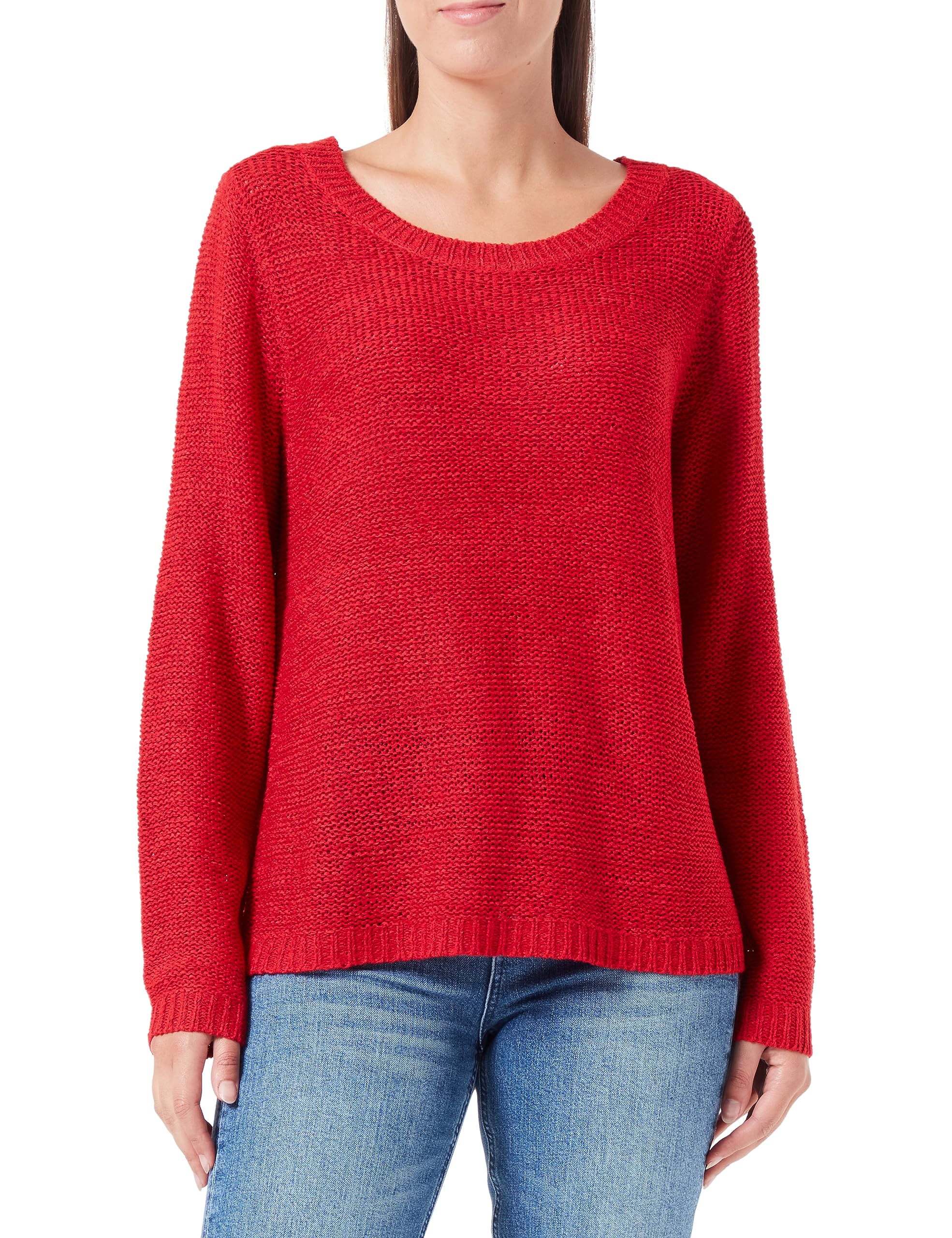 ONLY Women's Onlgeena Xo L/S KNT Noos Pullover, Lychee, XS
