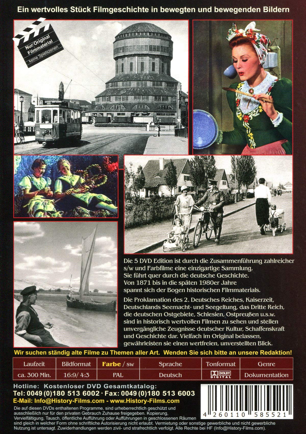 Deutsche Geschichte 1871-1990 (5 DVD Schuber)