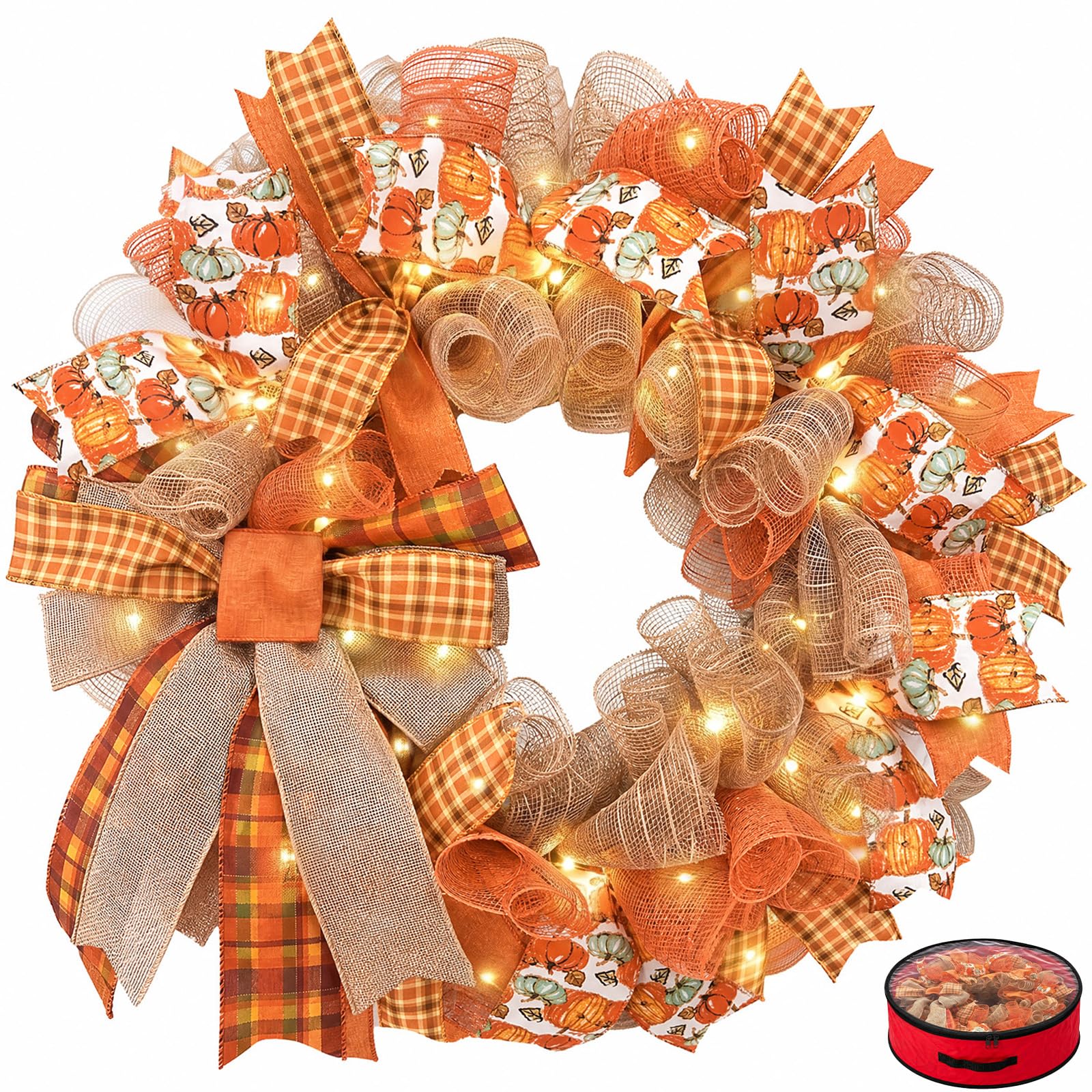 Presentastic Ribbon Bow Wreath
