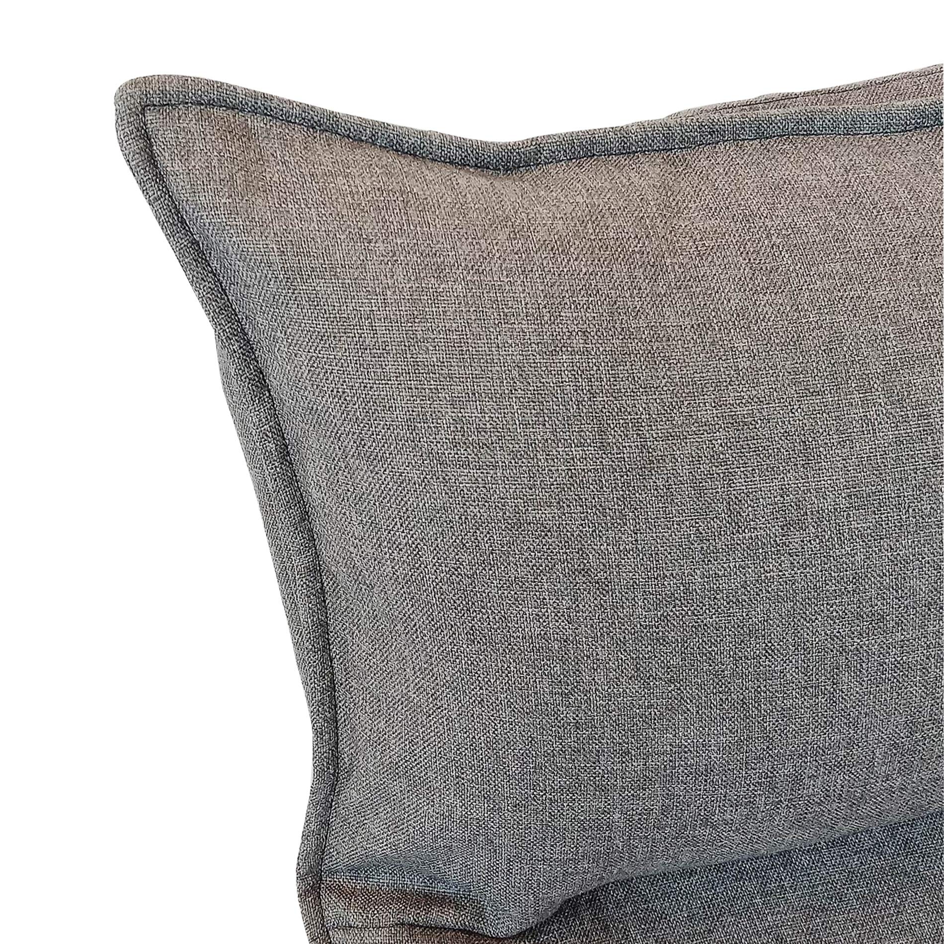 Rebecca Mobili Sitzkissen, Thaikissen fr Meditation Yoga, Meditationskissen, Hellgrau, Metall Polyester, Wohnzimmer Terrasse - Maße: 70 x 56 x 70 cm (HxLxB) - Art. RE6193