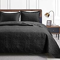 Vista 28 de Love's cabin Colchas para cama Queen de color blanco, colcha suave de verano, colcha de microfibra ligera, colcha de estilo moderno