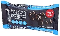 Vista 4 de Pascha Chips de chocolate para hornear 55% Caca, 8.8 oz