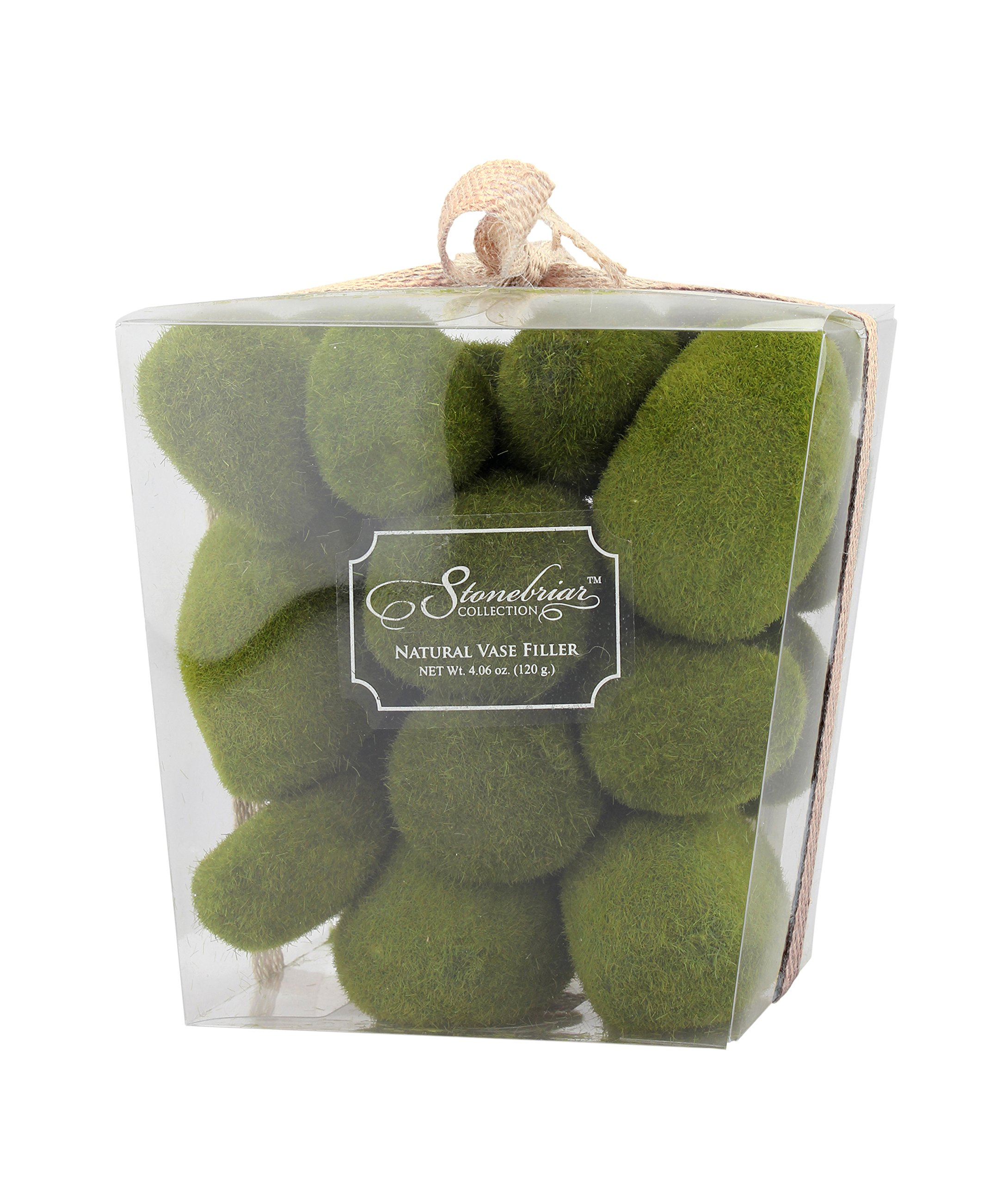 Buy Stonebriar Green Moss Covered Stones, Decorative Filler for s