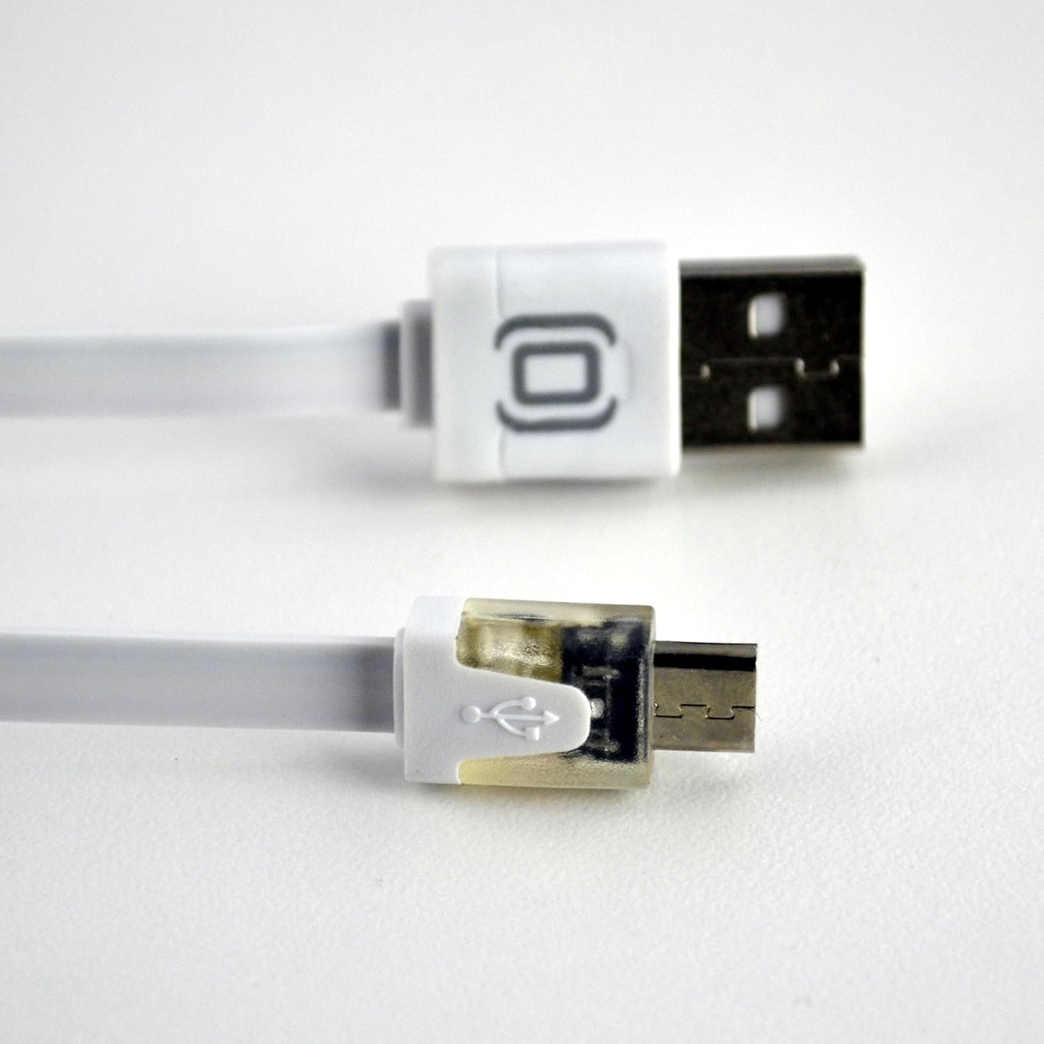 Dockem DCKM341 LED Light Up Micro USB Cable for Android/Windows Smartphones and Tablets (Samsung, Motorola, Microsoft, Nokia, HTC, Droid, Blackberry, ASUS, Google, Acer, HP, Galaxy), 9.8 feet