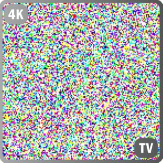 Peaceful Digital TV Noise No Signal Sleep Harmony Screensaver for Fire TV