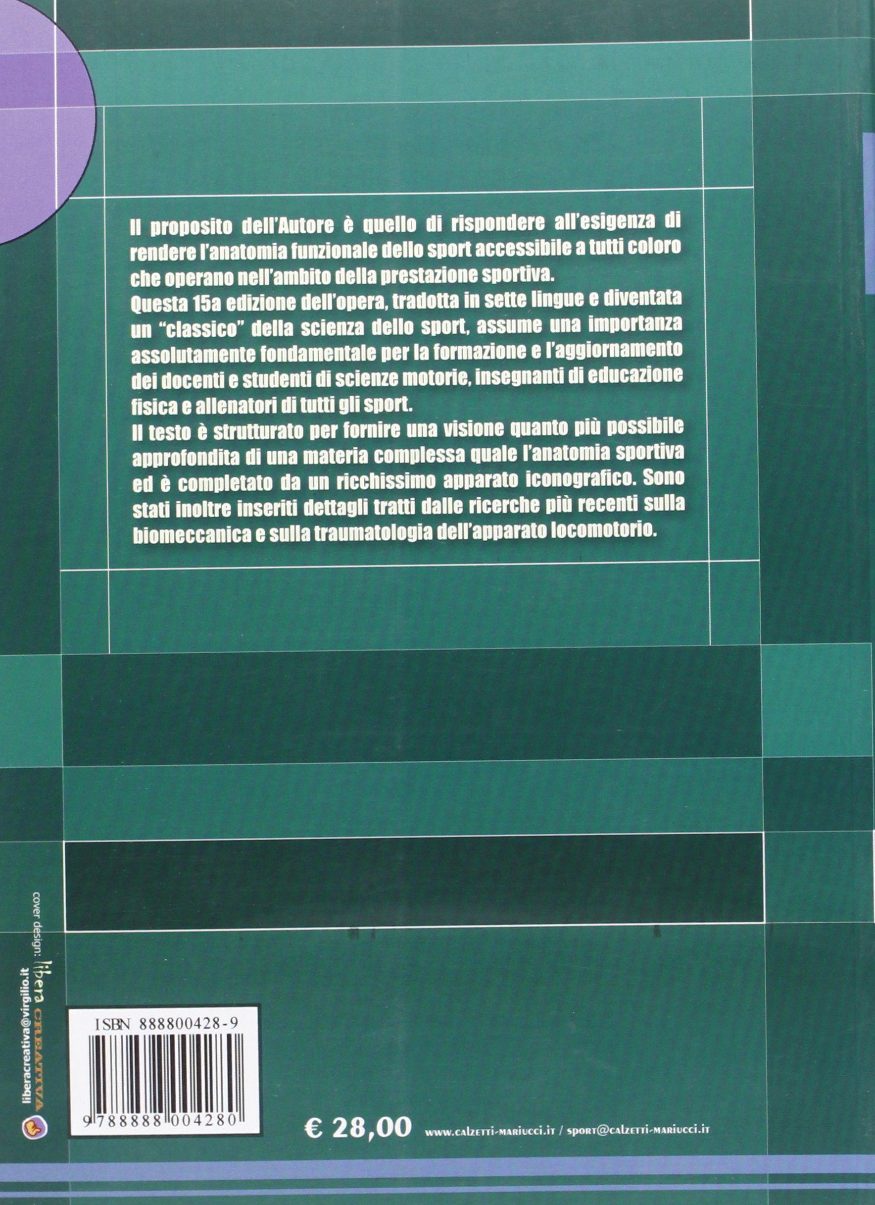 Anatomia sportiva. Principi di anatomia funzionale dello sport