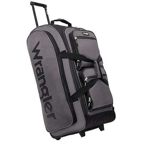 Bolsa de viaje tipo maleta Wrangler Wesley Rolling Duffel