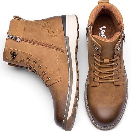 Miniatura 5 de Vostey - Botas para hombre tipo chukka, cómodas y casuales