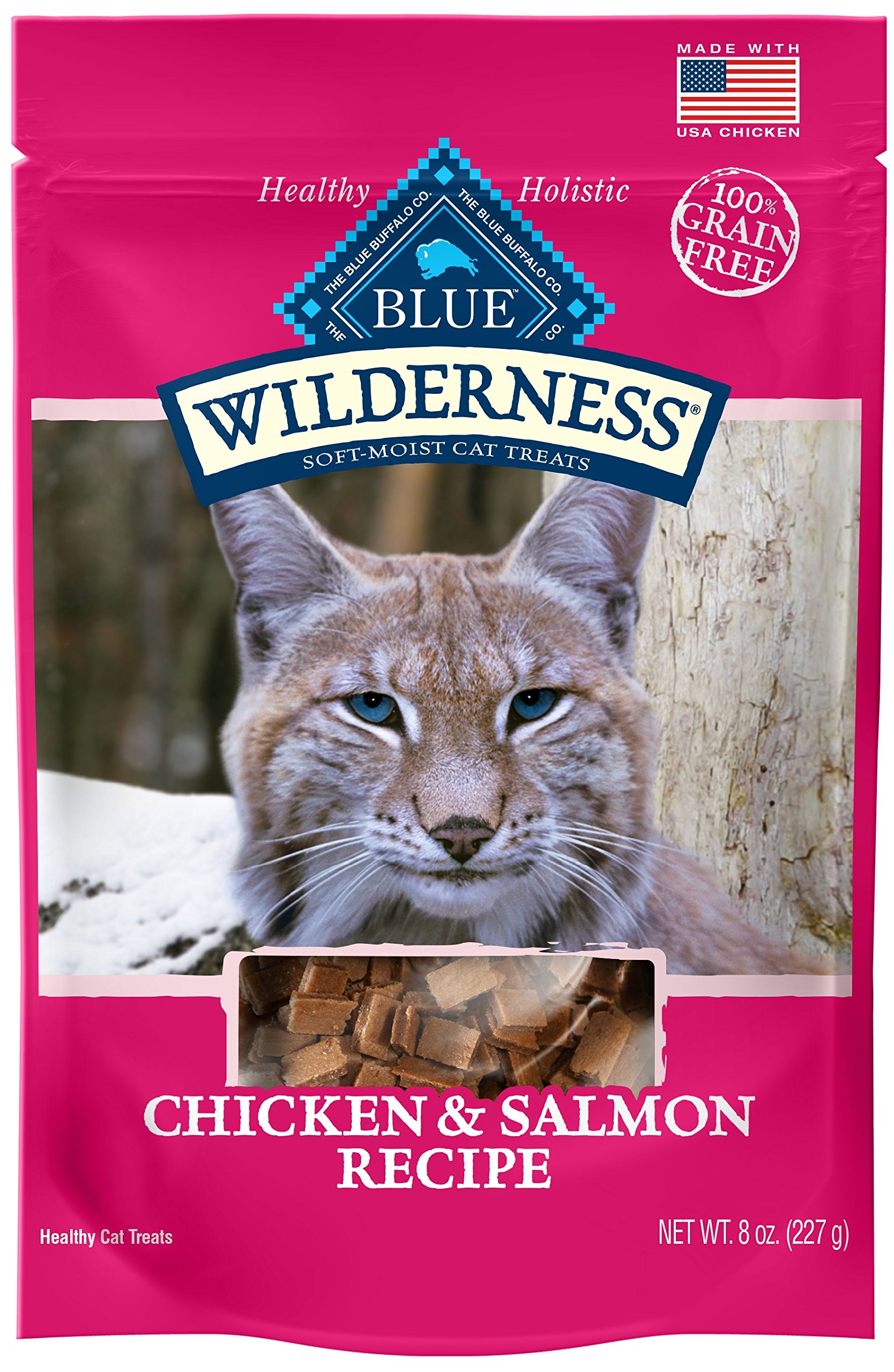 Blue Buffalo Wilderness Chicken & Turkey Grain Free Cat Treats