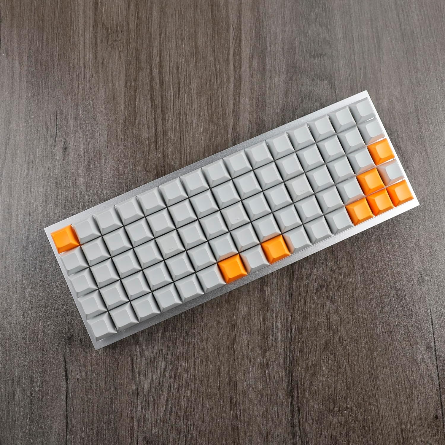 YMDK XDA DSA Blank Colorful PBT Keycaps Suitable for Ortholinear Layout MX Keyboard XD75 ID75 Split 36 Corne Split 46 Planck Preonic Niu40 (DSA 109)