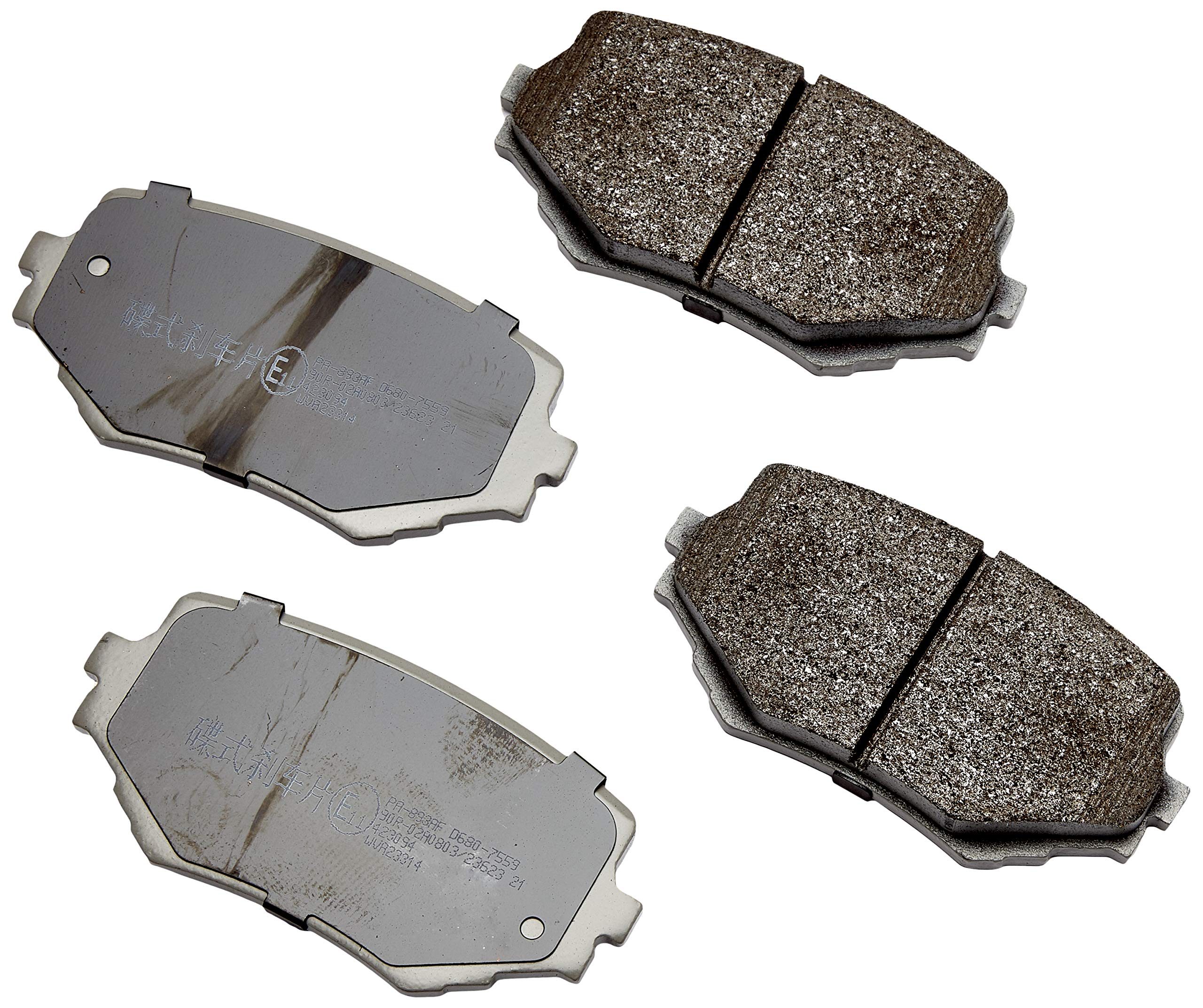 Japanparts PA-893AF Bremsbelagsatz, Scheibenbremse - (4-teilig)