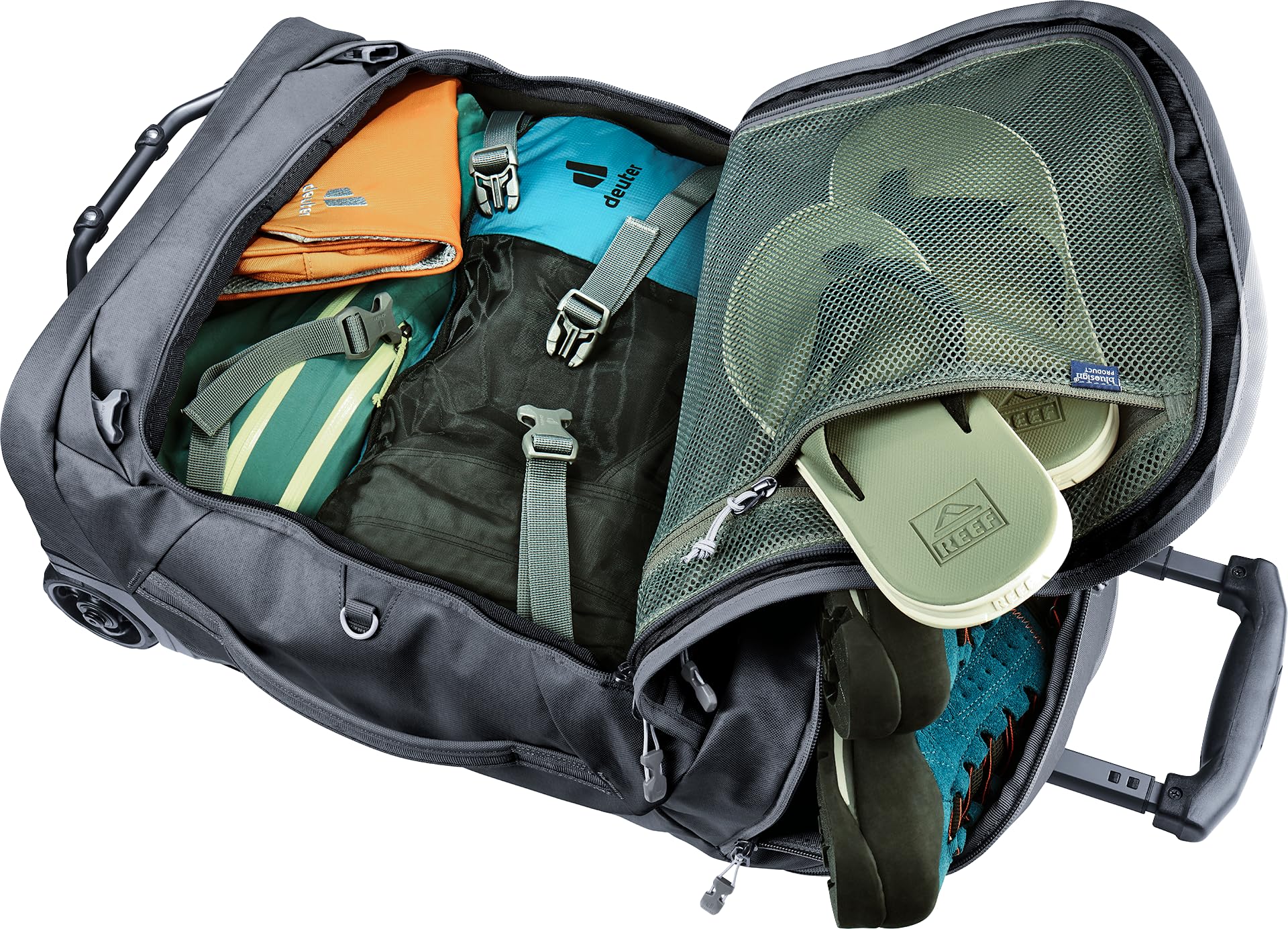 deuter Duffel Pro Movo 36 Sac de Voyage à roulettes, Noir