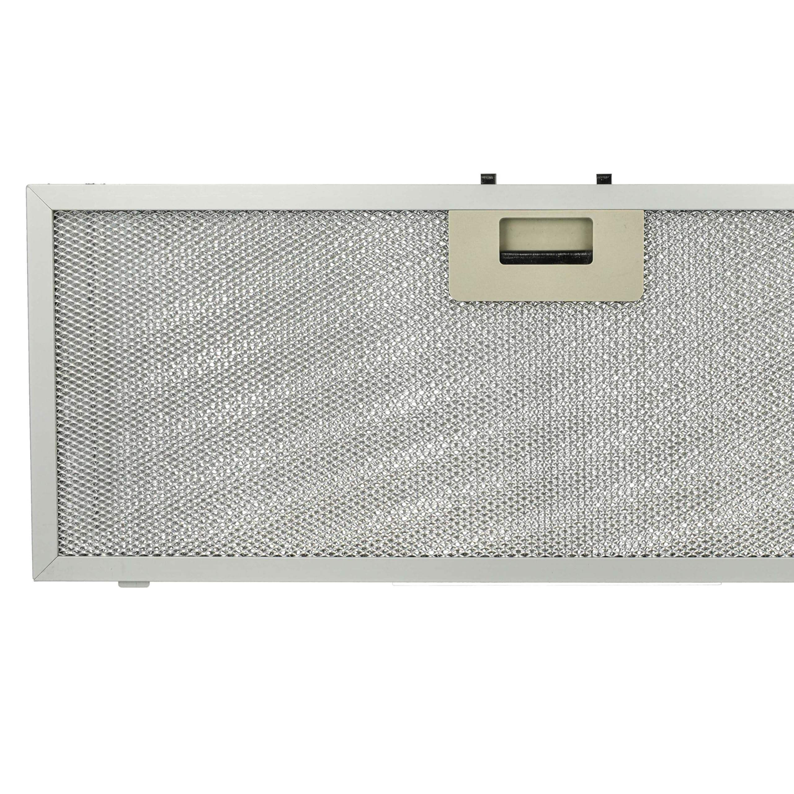 vhbw 1x Filtro metálico de grasa compatible con Elica ELIB 92 K28 SL 3V2L 208018946602 campana extractora - 45,9 x 17,7 x 0,85 cm metal