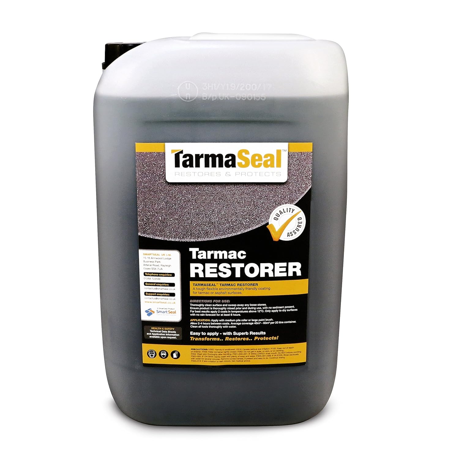 SmartSeal TARMASEAL Tarmac Restorer Black Superior in Performance to