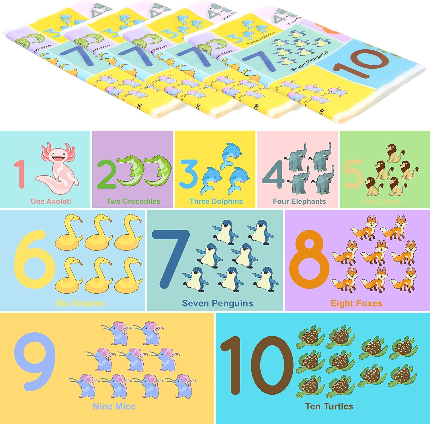 Youngever 80 Disposable Placemats Table Topper, Extra