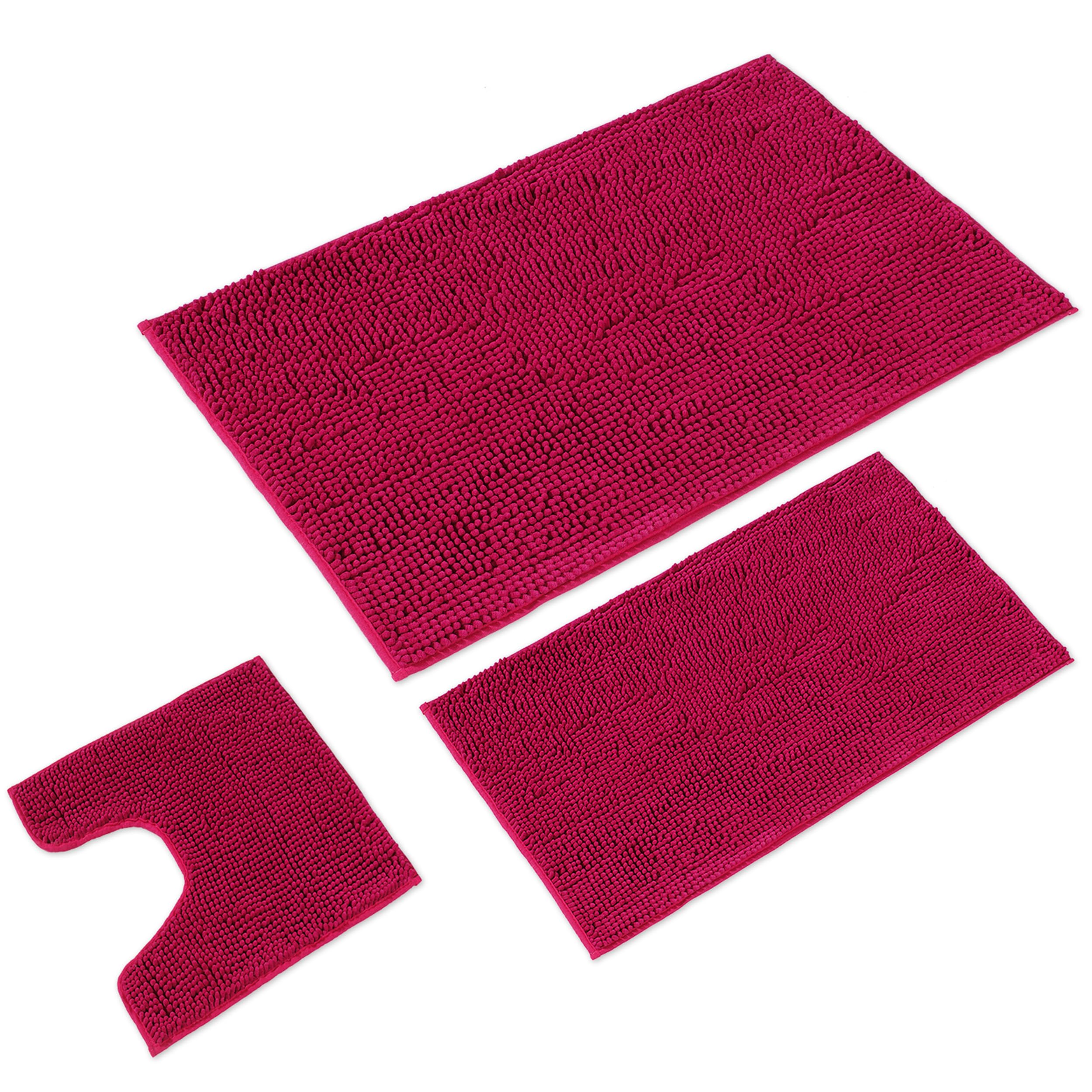WohnDirect Alfombra Baño Petrolo 45x45cm • Alfombrilla baño Antideslizante y Lavable • Cómoda Y Súper Absorbente — view 93