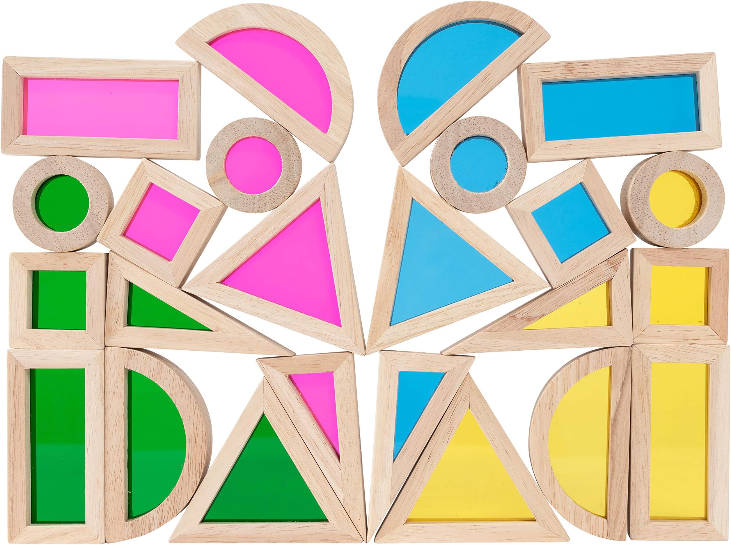 Rainbow Blocks - Set of 24