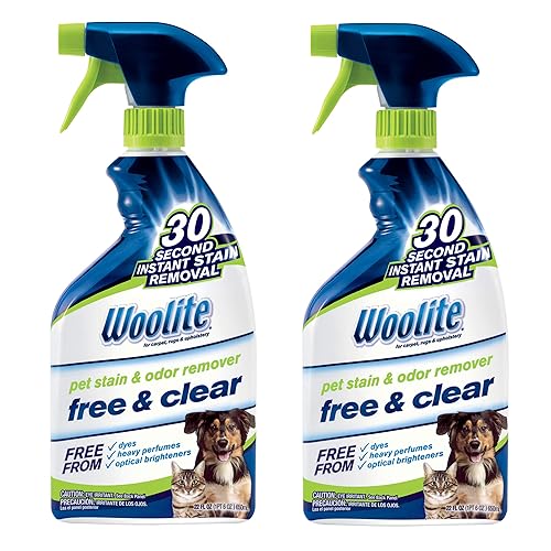 Bissell Woolite Free & Clear, Pet Stain & Odor Remover,