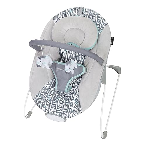 Miniatura 5 de Baby Trend EZ Ride 35 - Sistema de viaje, Doodle Dots y Smart Steps Stem EZ Bouncer, gris