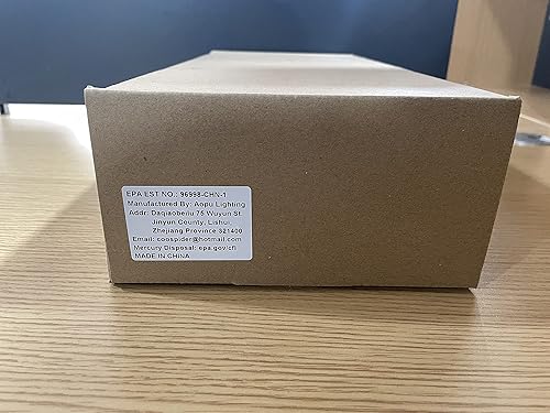 Miniatura 9 de COOSPIDER UV Desinfectante de luz Lámpara germicida UVC de 38 vatios con control remoto de 185 nm, lámpara esterilizadora para eliminación de olores