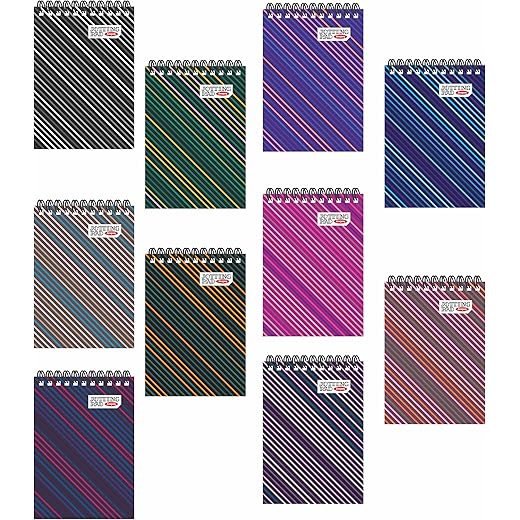Anupam Top Spiral Jotting Pads 10 Pack