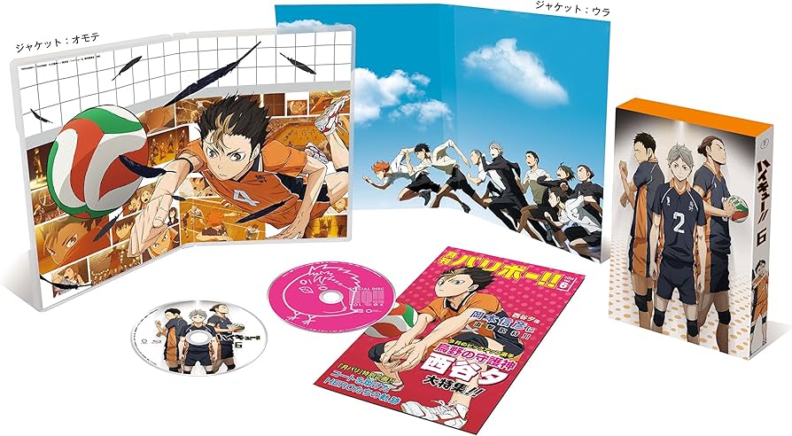 ハイキュー!! アニメのDVD、Blu-rayセット Amazon.co.jp: 【Blu-ray】ハイキュー!! TO THE TOP 初回限定版 全6巻
