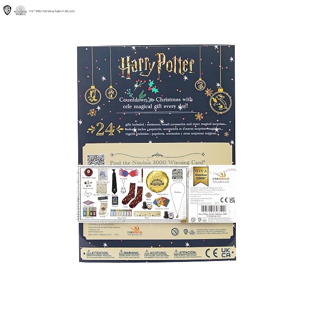 Foto 3 de 7 de Cinereplicas Harry Potter - Calendario de Adviento - Licencia Oficial