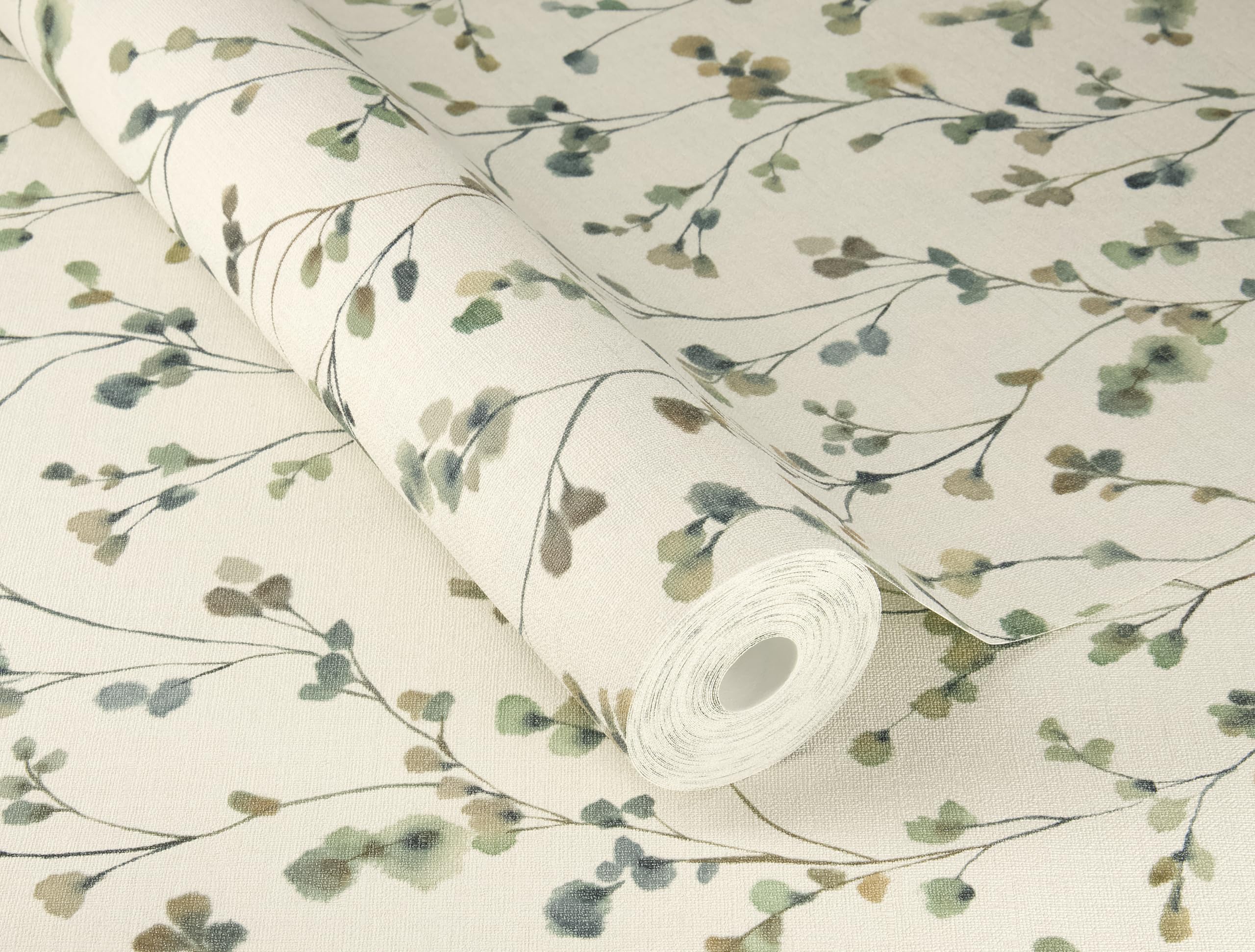 Papier Peint Intissé Rasch Vincenza 467147 – Beige Unicolore, 53 X 1005 Cm