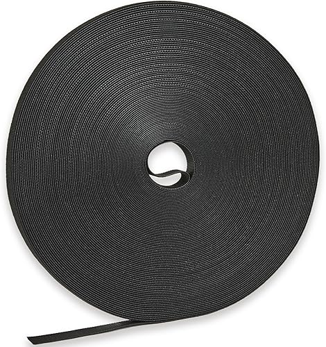 Miniatura 8 de Rollo de gancho y bucle de 48 pies x 12 pulgadas, bridas de sujeción reutilizables, correas de cables multiusos para organizar el hogar, la oficina