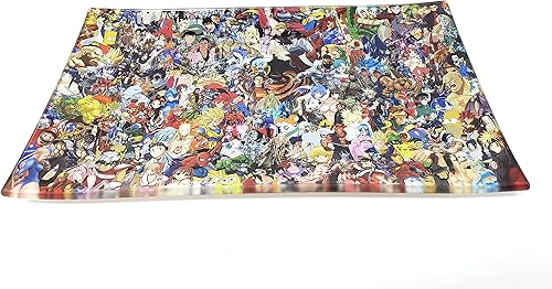 Miniatura 12 de E.G.G. Bandeja de vidrio resistente a las roturas: Decorativa/Coleccionable de alta resolución Gran regalo (entre nosotros)