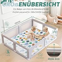 YBIKE Összehajtható Játszószőnyeg 180x150cm Csúszásmentes Puha Baba Crawling Mat 2