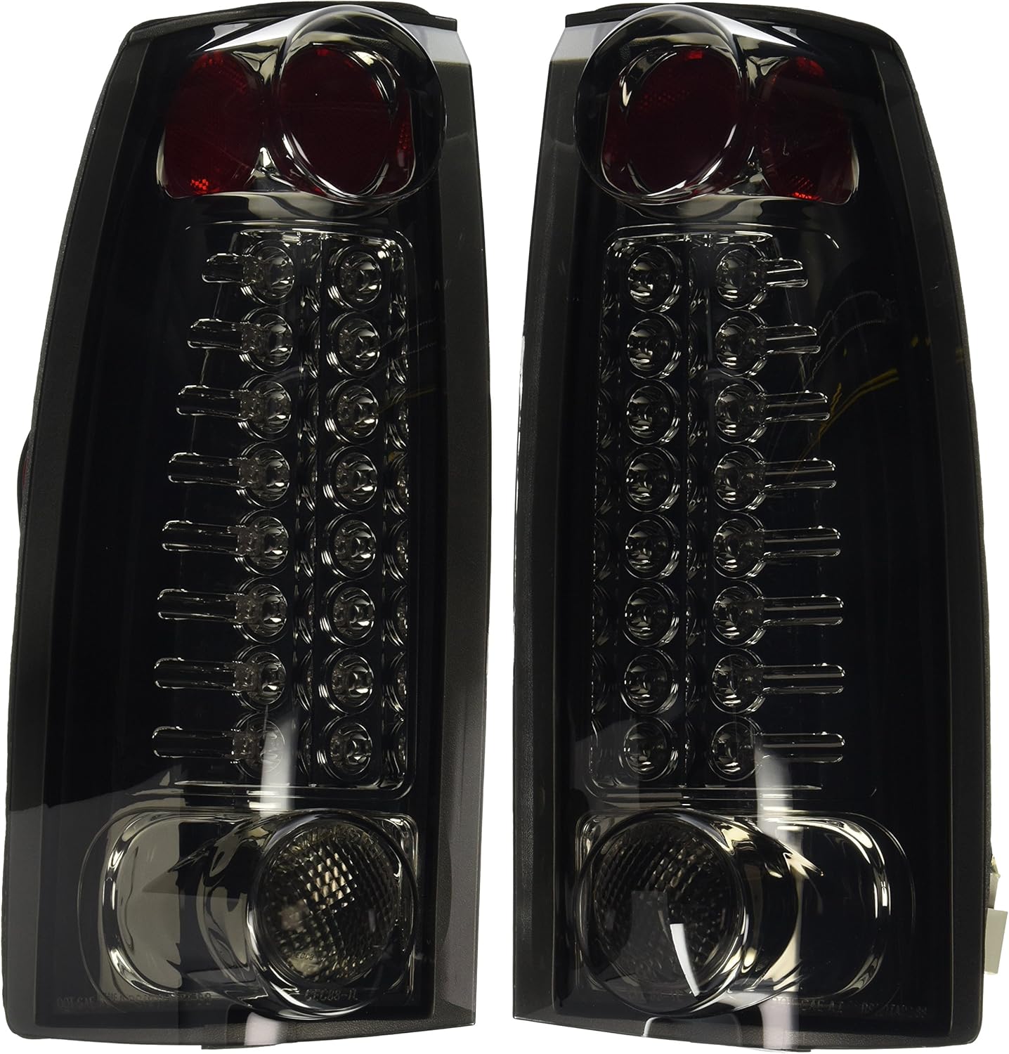 Spec-D Tuning LT-C1088GLED-TM Chevy C10 C/K 1500/2500 Smoke LED Tail Lights