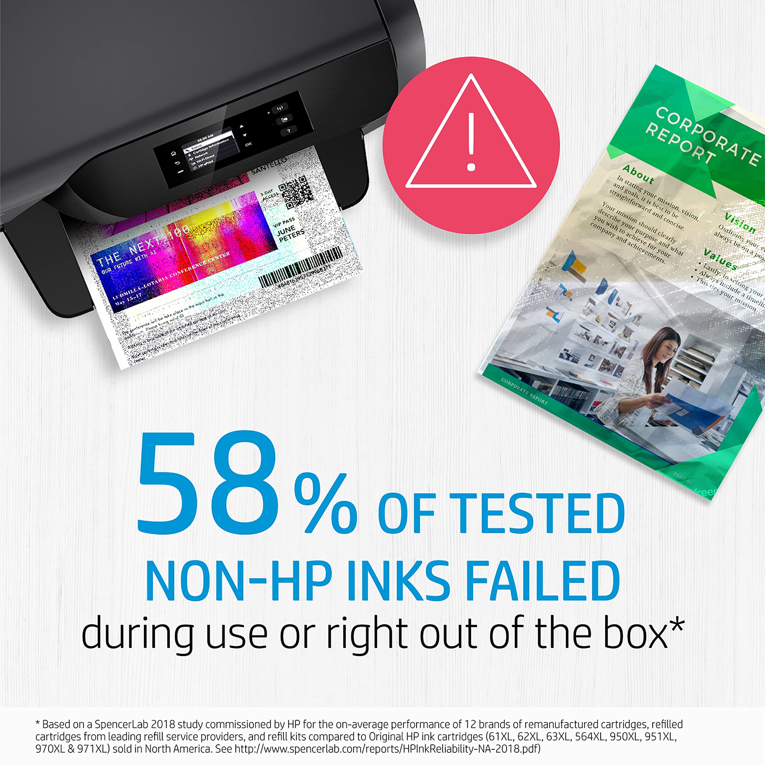 HP 932 Black Original Ink Cartridges, 2 