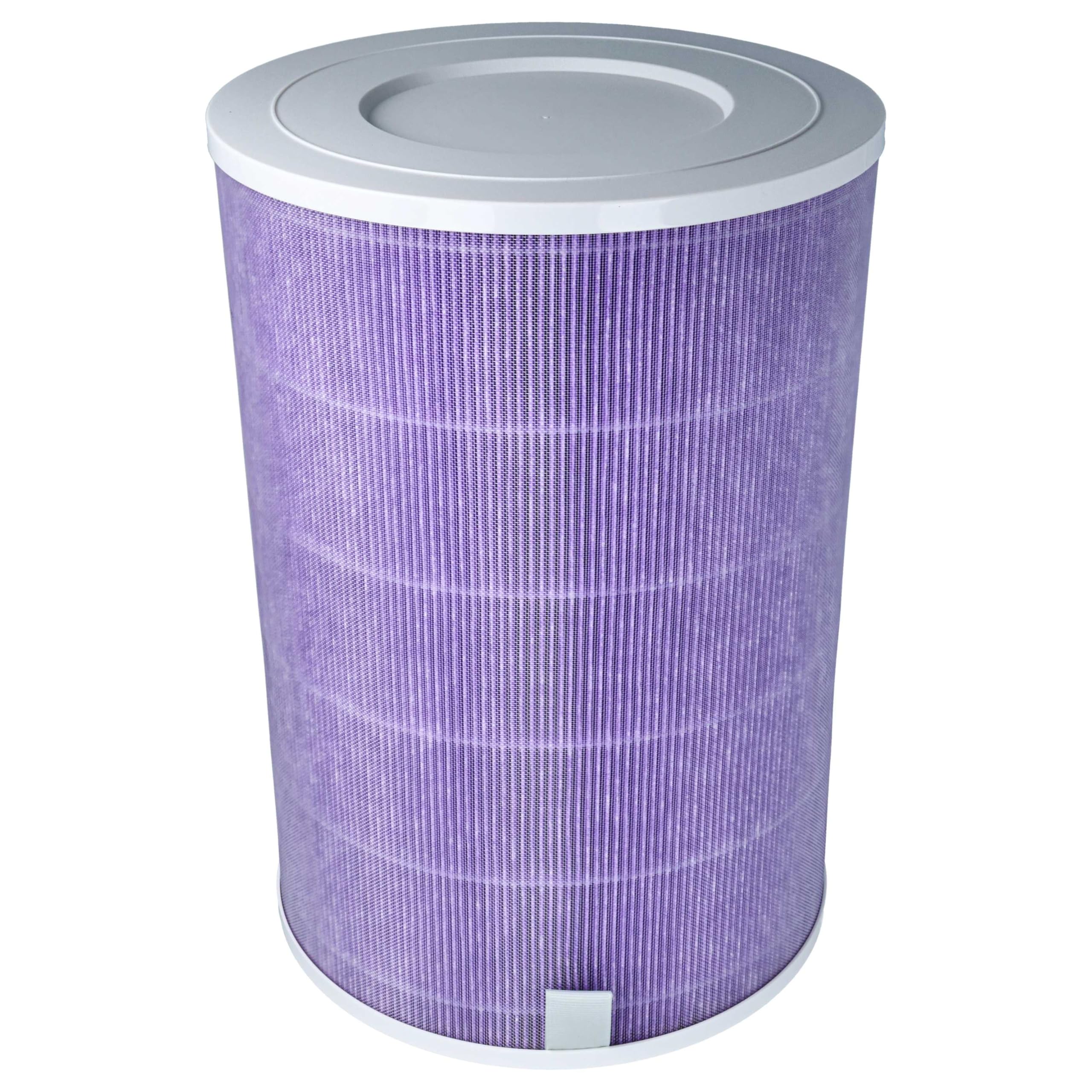 vhbw Filtr HEPA kompatybilny z oczyszczaczem powietrza Xiaomi Mi Air Purifier 3H, filtr z wbudowanym węglem aktywnym, antybakteryjny