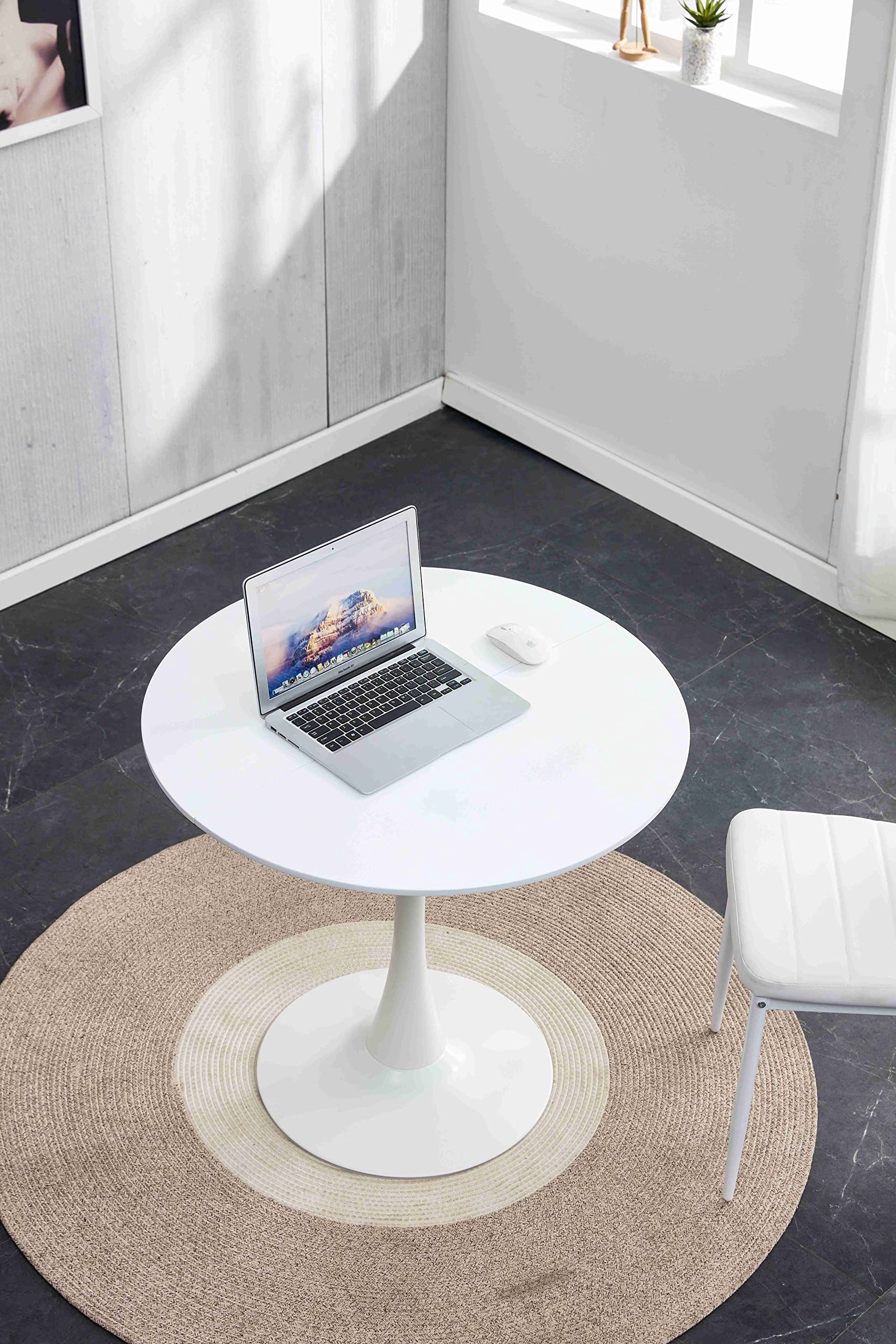 オリジナル ダイニングセット1テーブル+2チェア 幅80丸テーブル